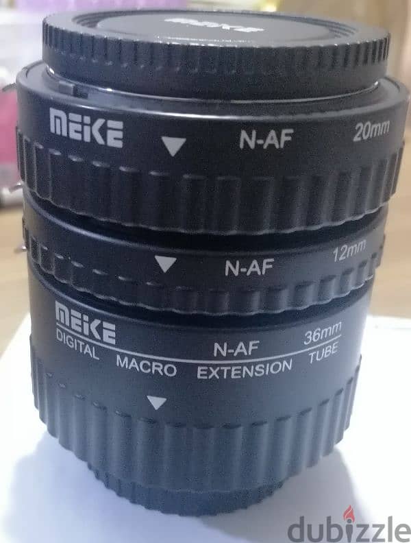 Meike macro extension tube 3 pieces set 1