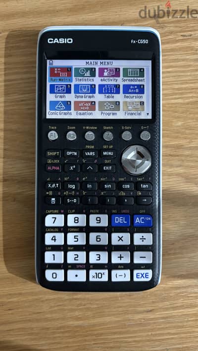 Casio Fx-cg50 graphing display calculator