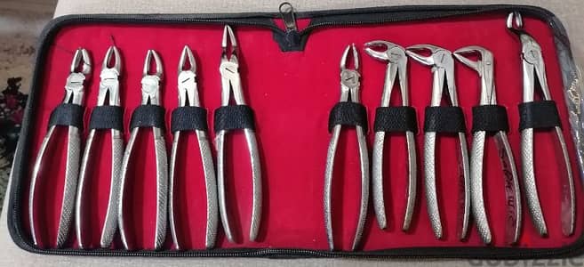 Extraction forcepses kit