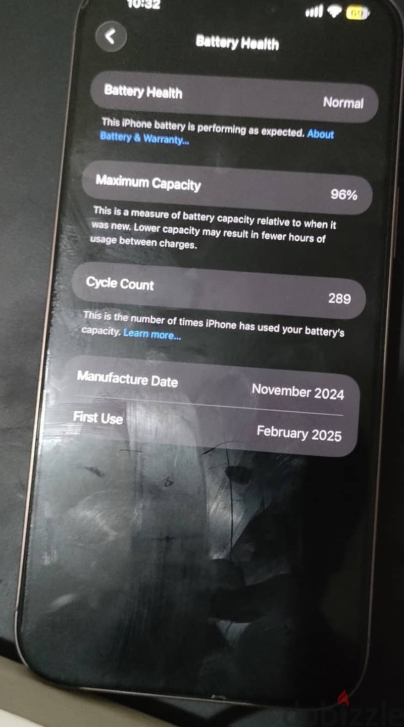 iPhone 16 pro max 256 2