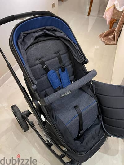 Giggles Fisher Stroller With Sun Canopy