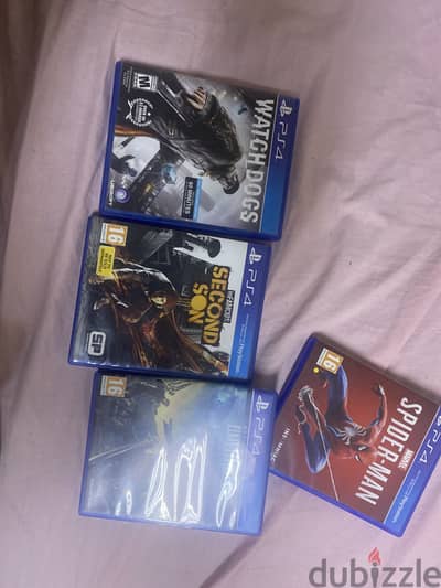 اربع العاب ps4