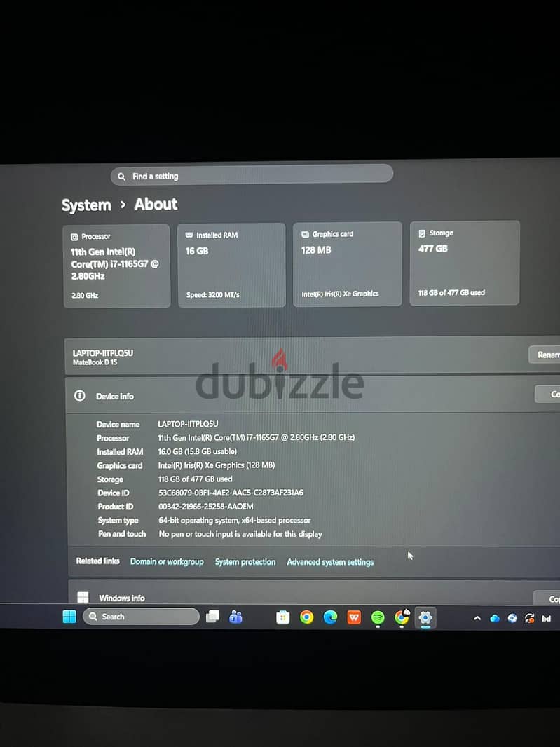 laptop Huawei 6