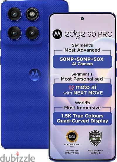 Motorola Moto Edge 60 Pro (Blue)