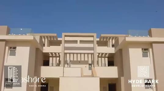 شالية بجاردن 3 غرف استلام قريب تشطيب كامل في الساحل الشمالي قرية سي شور Seashore