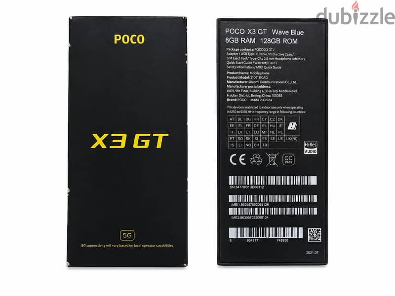 Poco x3 gt 5g 3