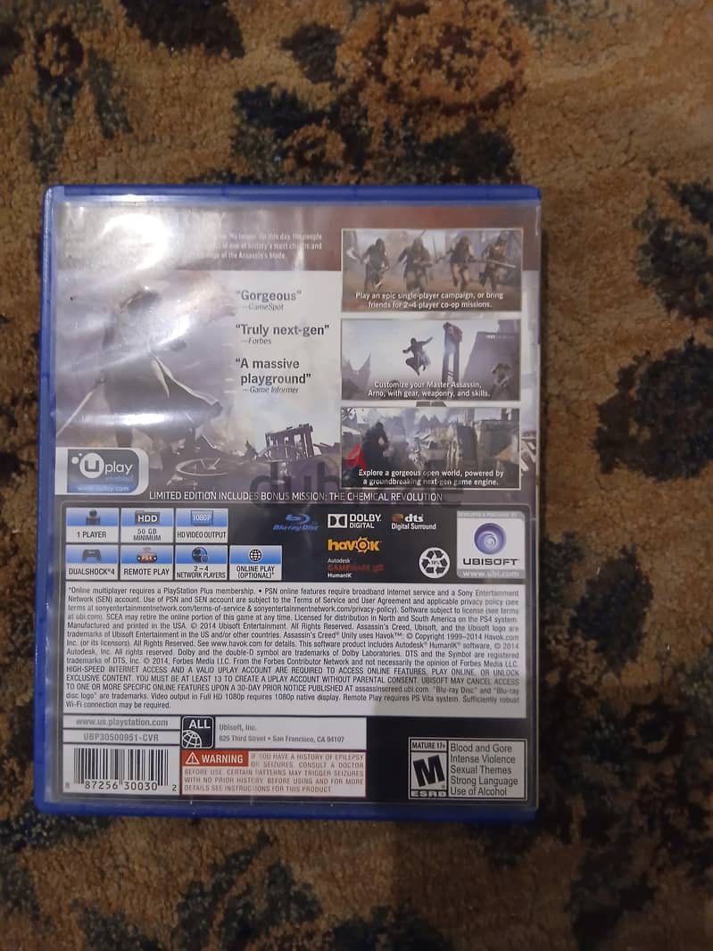 assasin creed unity 1
