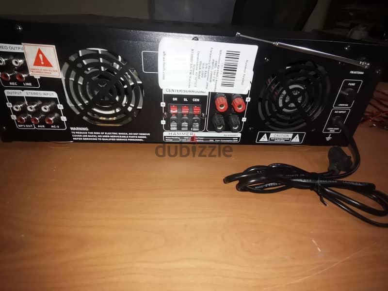Amplifier Hammer Av6969 4