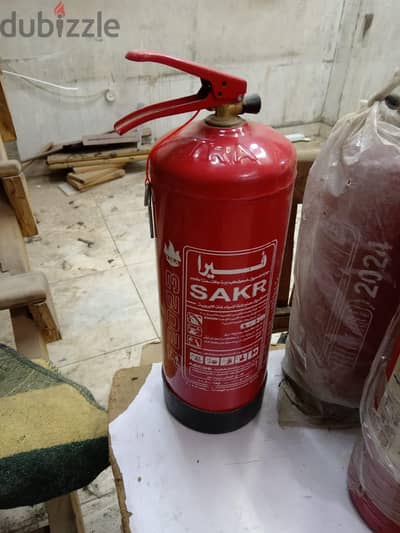 طفاية حريق 6 كيلو جديدة