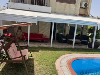 فيلا للبيع بحمام سباحة خاص قرية رمسيس كم ٤٥
