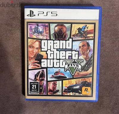 جاتا 5 نسخة بلايستيشن Gta V for ps5       5