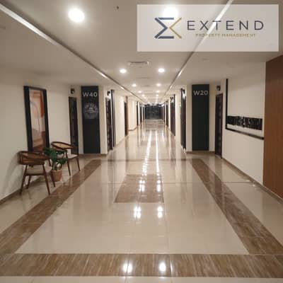 A large administrative unit for rent with an area of 280m inside a commercial mall in the heart of 6 October on the central axis in front of the University of Culture and Sciences