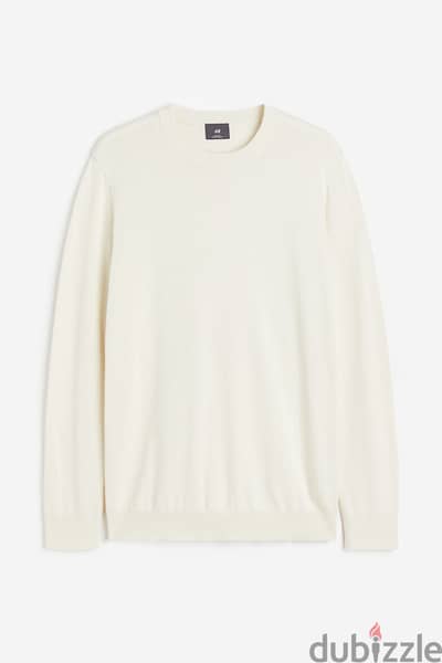 REGULAR FIT FINE-KNIT WOOL JUMPER