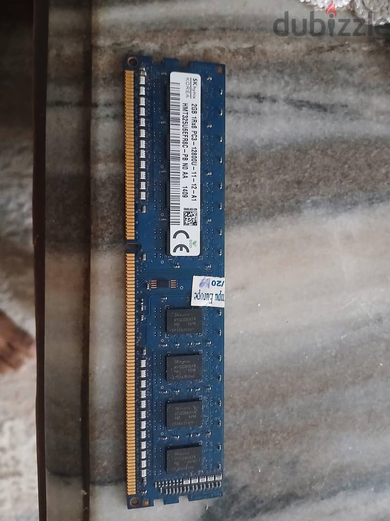ram ddr3 2g 1