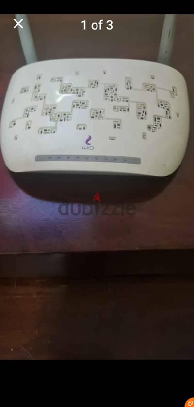 راوتر وى we بحاله ممتازة