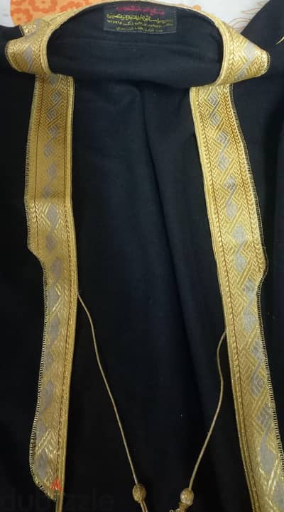عبايه صوف بشت سعودى اصلى
