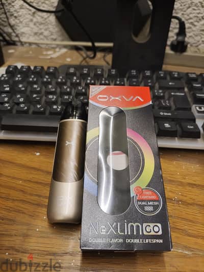 Oxva Nexlim Go استخدام اسبوعين ومعاها العلبة بتاعتها