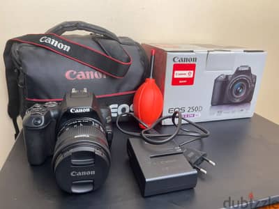 Canon 250D 4k 18-55mm/4-5.6 IS STM Lens
