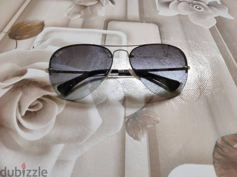 RayBan Aviator Gray gradient silver 2
