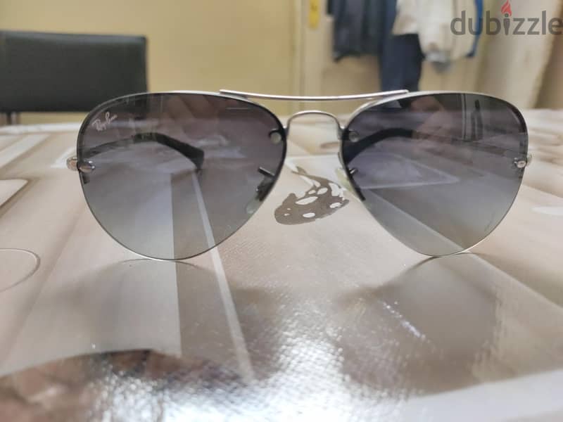 RayBan Aviator Gray gradient silver 5