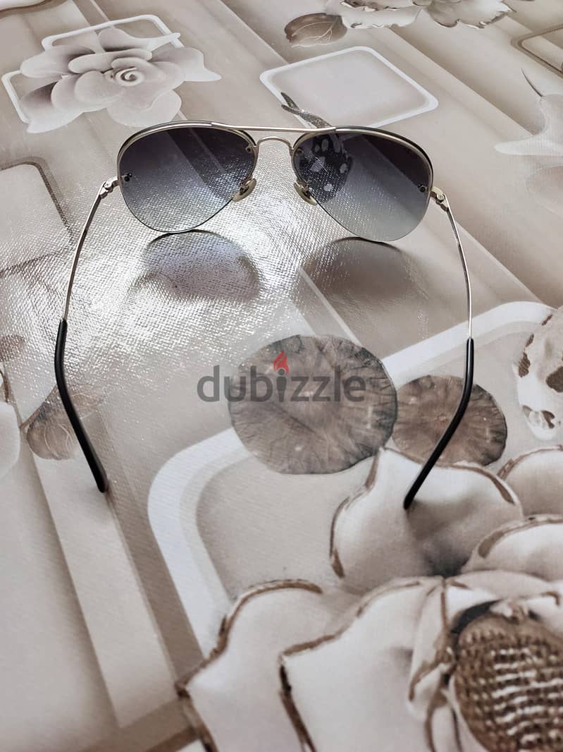RayBan Aviator Gray gradient silver 6