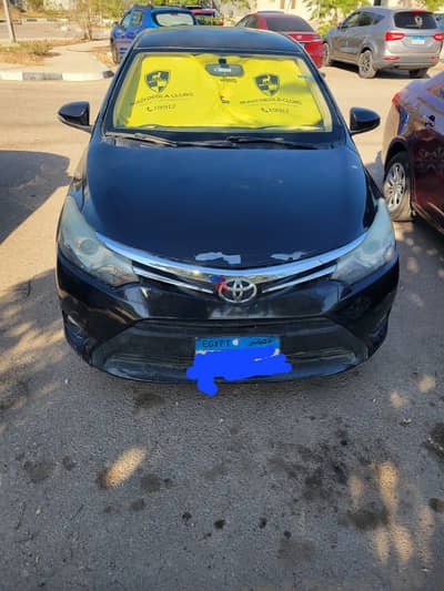 Toyota Yaris 2014 تويوتا ياريس 2014 خليجى اعلى فئة مالك اول