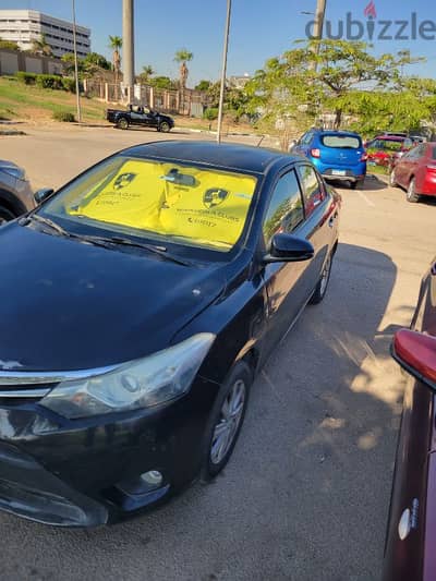 Toyota Yaris 2014 تويوتا ياريس 2014 خليجى اعلى فئة مالك اول