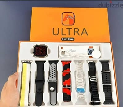 Smart Watch Ultra 7 in 1 سمارت واتش ، ساعه ذكيه