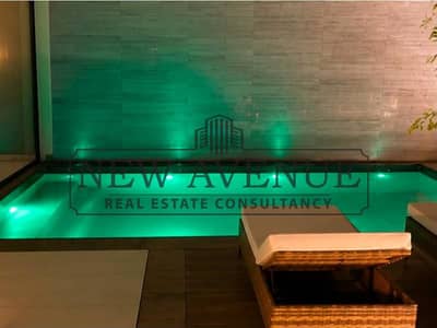 شقة أرضي للبيع في Lake View Residence - New Cairo | حمام سباحة خاص | إطلالة على البحيرة