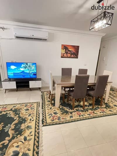 Furnished apartment for rent in Madinaty, B10