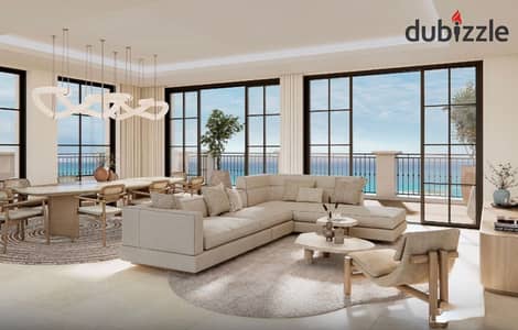5 Bedrooms Corner Townhouse First Row Lagoon walking Distance to Beach Fully Finished with ACs and Heaters