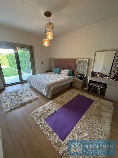 Apartment 225m+garden440m for Sale Fully Smart Home with Alexa Open View Ready to Move Near Maadi in Uptown Cairo Fourteen Golf Residence AlMokattam