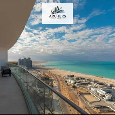 شقة متشطبة بالتكييفات المركزية استلام فوري ابراج العلمين الساحل الشمالي / Alamain Towers North Coast