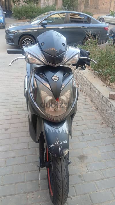 اسكوتر sym موديل2021 رخصه 7 شهور 200 cc