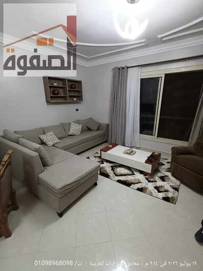 Furnished apartment for rent Zahra Maadi, Seventh Sector, upscale location near Mall 50