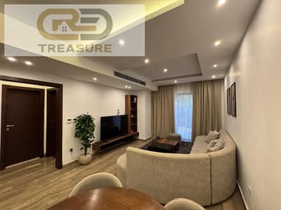 شقة مفروشة مع جاردن للإيجار في ليك فيو ريزيدنس - القاهره الجديده - Lake View Residence - new cairo