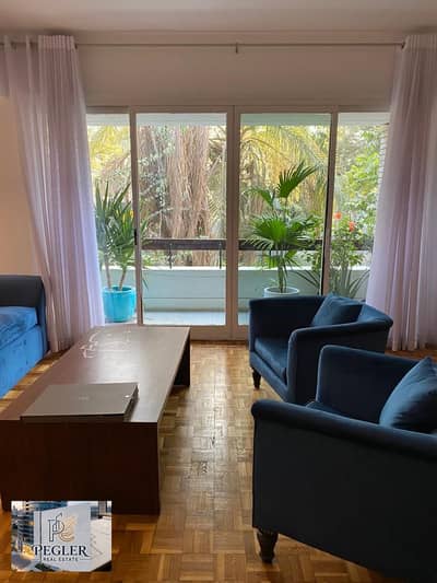 Fully Furnished Apartment for Rent | 300 sqm | 3 Bedrooms + Office | Golf Street, Sarayat El Maadi