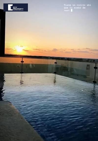 Chalet For Sale Sea View Fully Finished with Kitchen Fully Equipped RTM in Seashell - North Coast