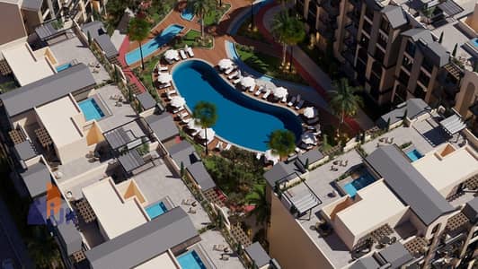 A unique opportunity to live or invest in the first smart compound in the heart of Al Shorouk City. Prime location directly on Al Horreya Road, next t