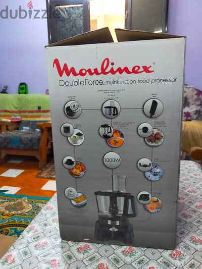 محضر طعام Moulinex DoubleForce 1000 وات
