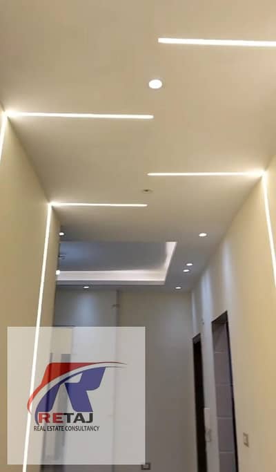 Distinguished apartment for rent in Nasr City, 9th District. Area: 150 sq m. Super Lux finishing. Floor: Ground floor. Layout: 3 bedrooms, 3 bathrooms