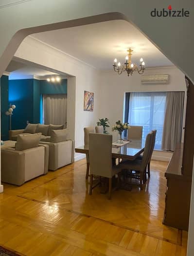 Furnished apartment for rent in Maadi, Dajla, 3 rooms