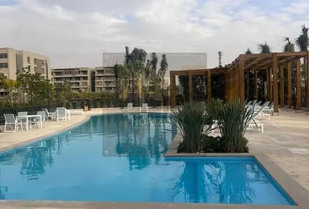 اقل سعر شقة نص مفروش للايجار كابيتال جاردنز بالم هيلز التجمع apartment rent Capital Gardens