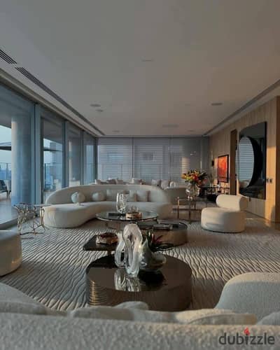 Apartment for sale in Azad, featuring a prime north-facing view. It is located directly behind the American University in Cairo (AUC), close to North