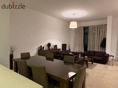 شقة Fully Furnished للايجار في Waterway One | Ground Floor بحديقة خاصة | 3 Bedrooms | Key Available | 125,000 جنيه شهريا