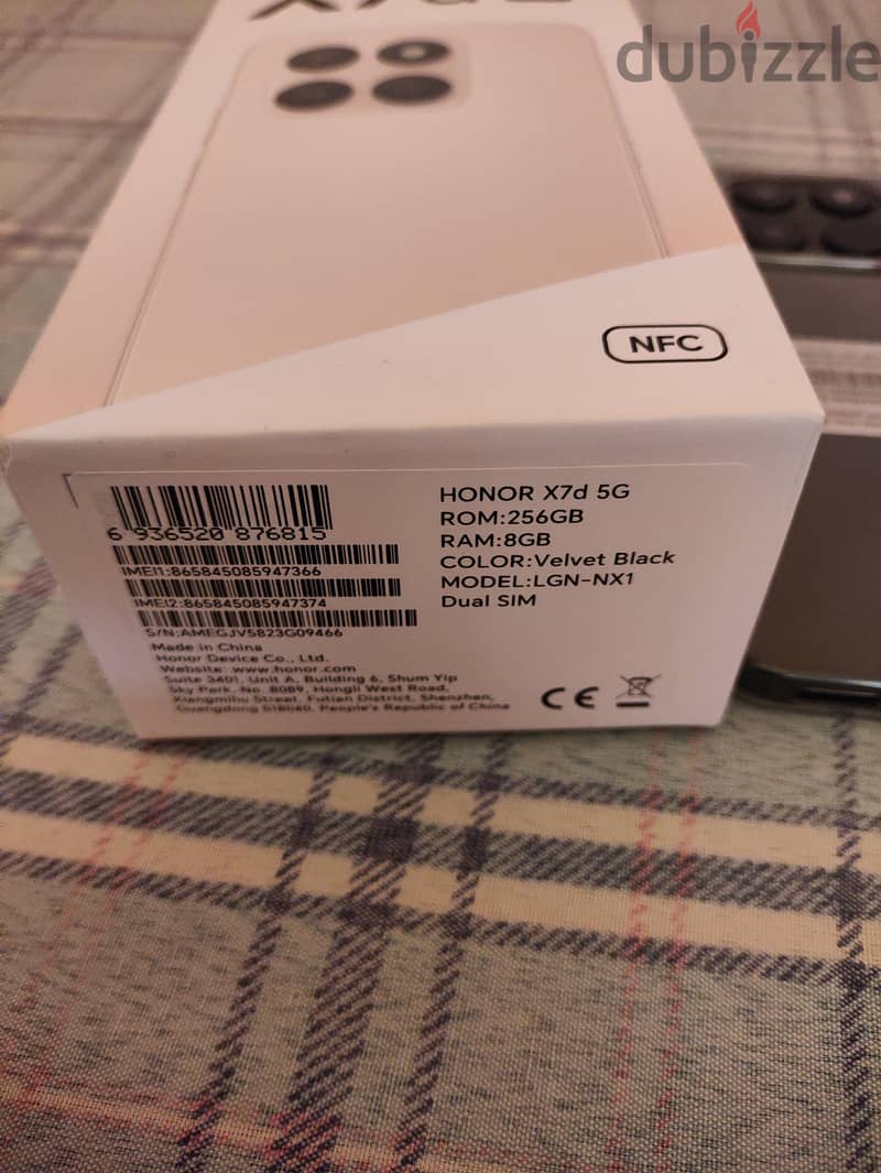 honor x7d 5g 2