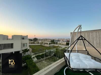 شاليه مفروش ٢ غرفة بـ Open View للإيجار في هاسيندا باي - Hacienda Bay