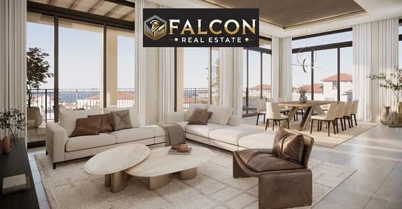 شاليه صف اول على البحر  وتشطيب High end بـ التكييفات و المطبخ للبيع بجوار مدينه العلمين و باقساط مريحه حتى 8 سنين بـ قريه مدن رأس الحكمه Modon