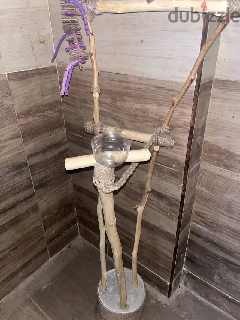 Parrot bird perch stand 4