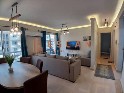 Furnished apartment for rent in Madinaty B6, prime location, super lux finishing, Near services